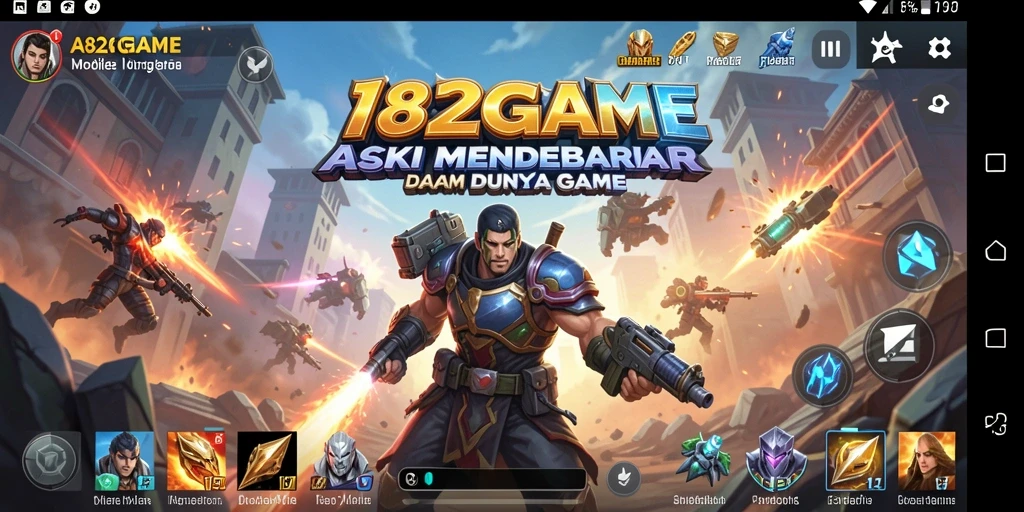 Gameplay seru penuh aksi dan tantangan menanti di 182GAME.