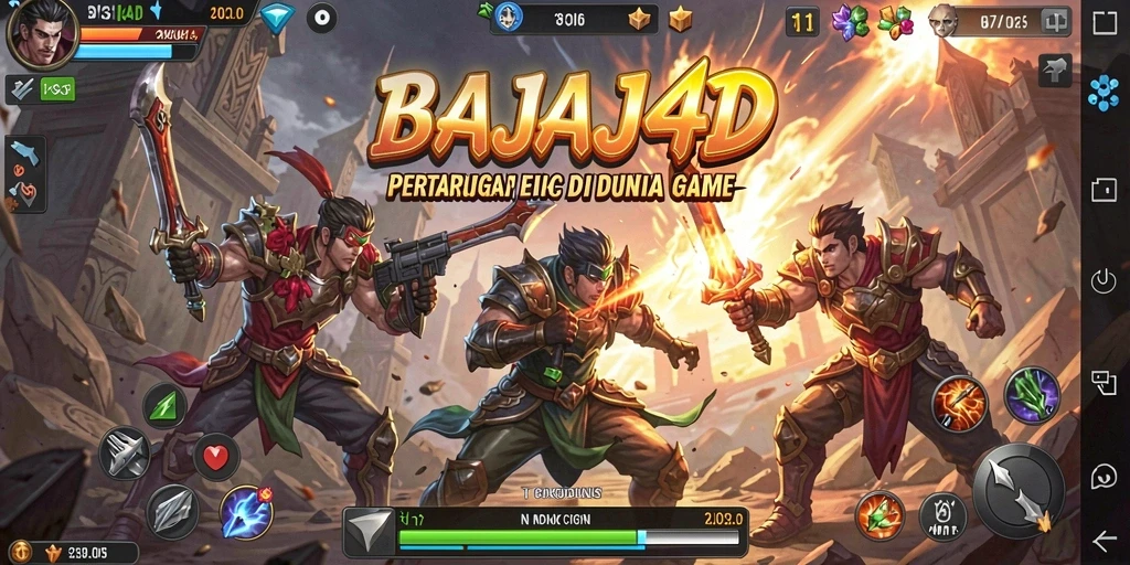 Screenshot utama BAJAJ4D menampilkan aksi pertarungan yang mendebarkan.