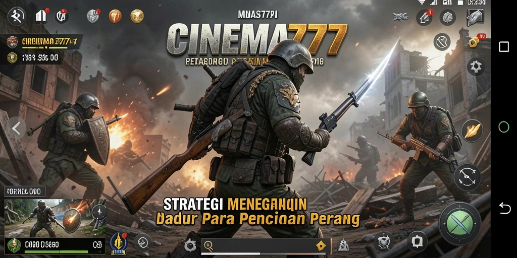 Screenshot gameplay CINEMA777 menampilkan momen strategi mendebarkan.
