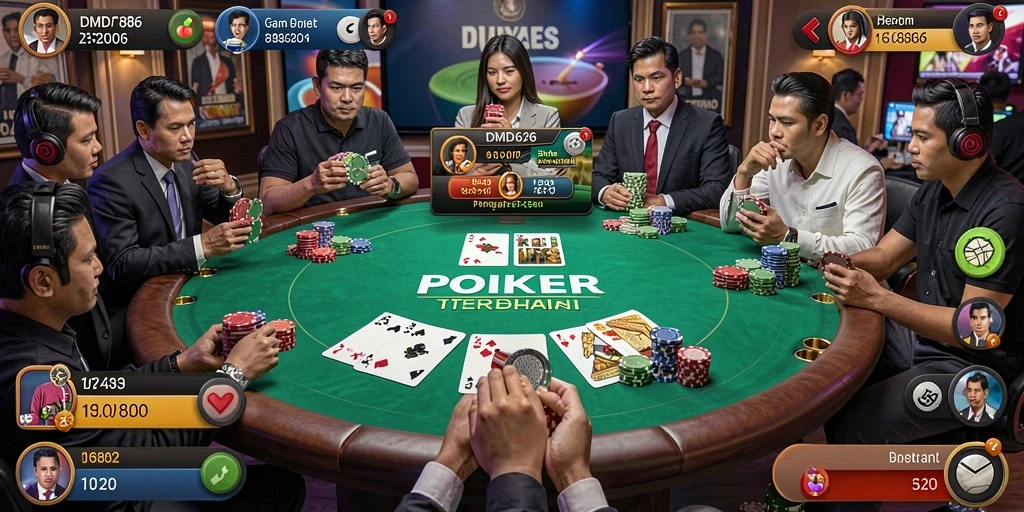 Gameplay seru dan menggembirakan di DMD686.