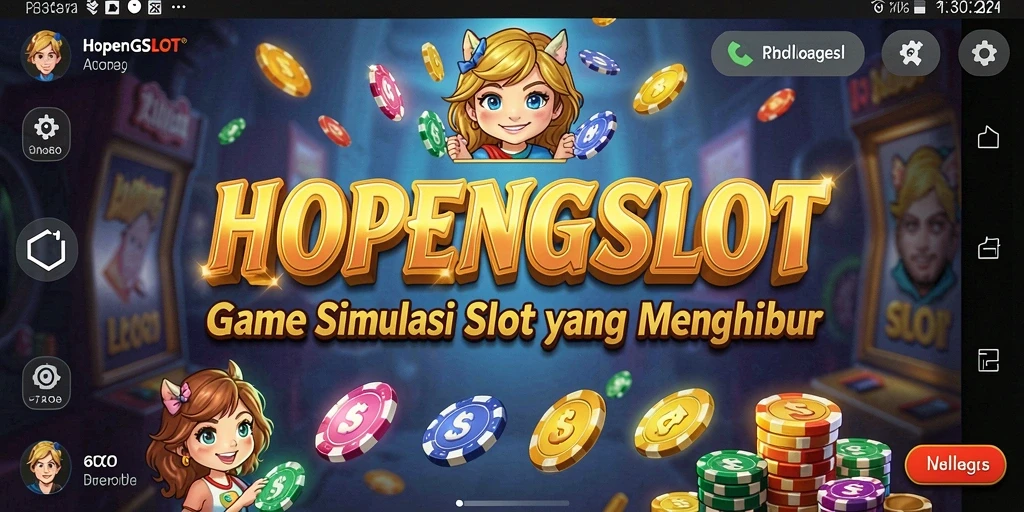 Screenshot HOPENGSLOT menampilkan keseruan gameplay slot yang penuh warna.