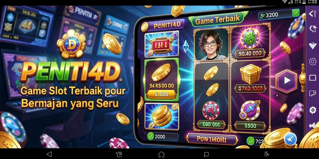 Tampilan gameplay PENITI4D yang menarik dengan fitur Slot yang seru.