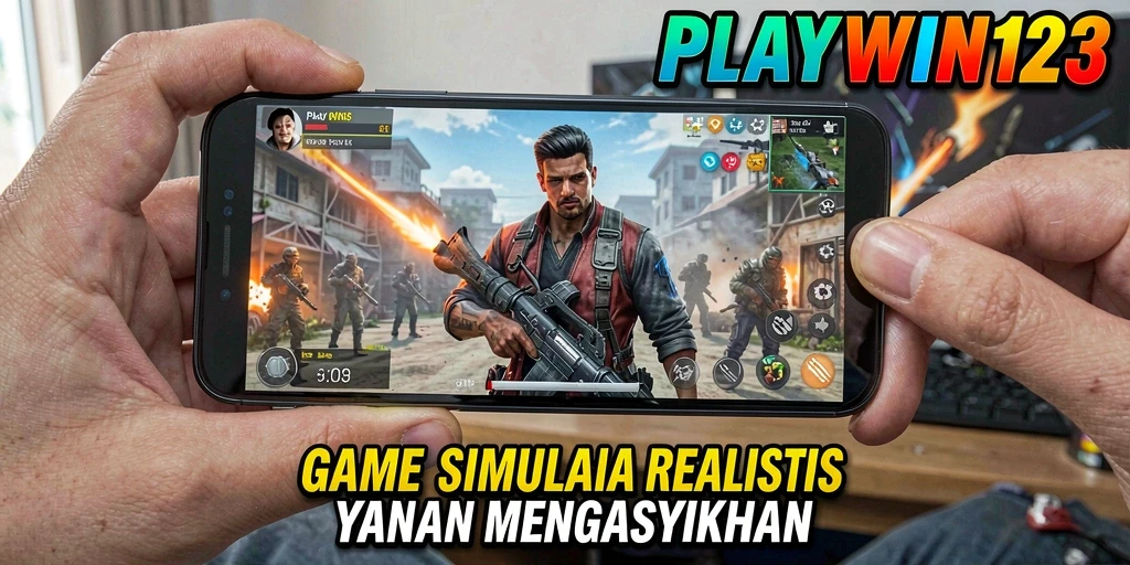 Tampilan gameplay menarik dalam PLAYWIN123 yang penuh warna.